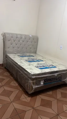 Cama box d33 casal 100% espuma oferta