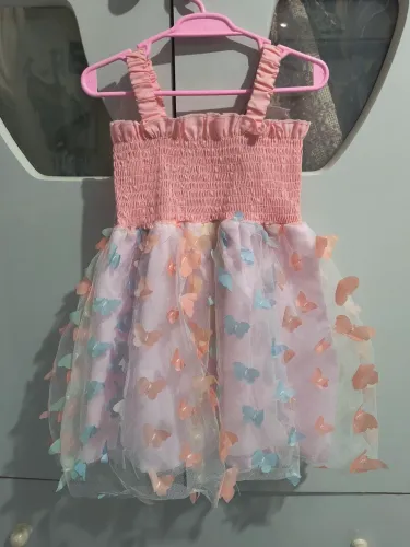 Vestido Jardim das borboletas