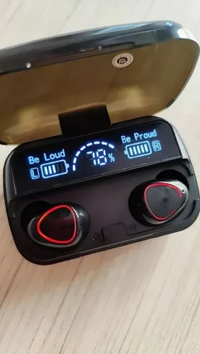 Fone de Ouvido Bluetooth M10 Tws Sem Fio, À Prova D'água novo