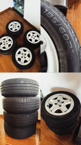 Raridade Roda Gol TSI + pneus zero