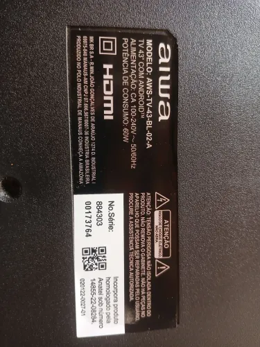 TV AIWA 43 polegadas