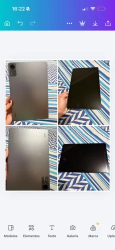 Vendo tablete semi novo