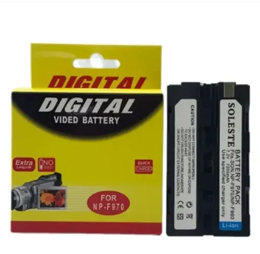 Bateria NP-F970 Para Iluminadores De Led E câmera F970/960