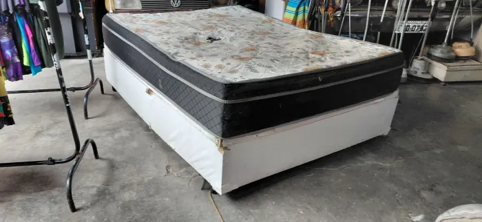 Cama baú de casal em vom estado dou da zn lauzane paulista sp capital