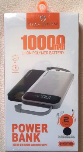 Carregador Portátil - 5000 e 10000 Mah Digital