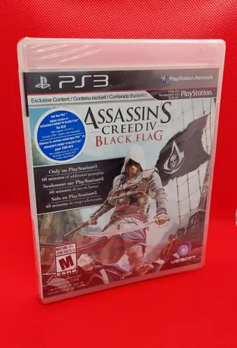 Assassins Creed Black Flag - PS3 [LACRADO]