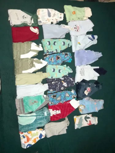 Combo de roupas para Bebê menino de 0 a 3 meses