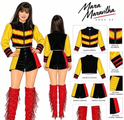 FIGURINO MARA MARAVILHA