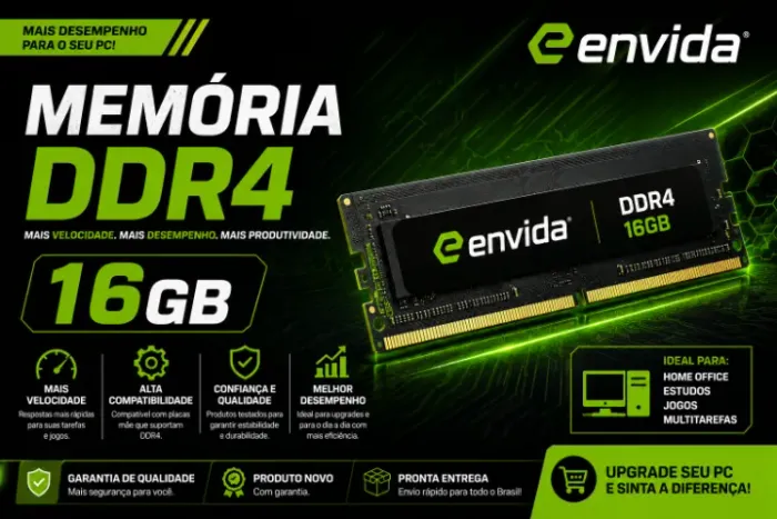 Memoria DDR4 16gb Para PC