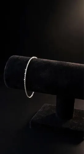 Pulseira Cordão Baiano Fina prata 925