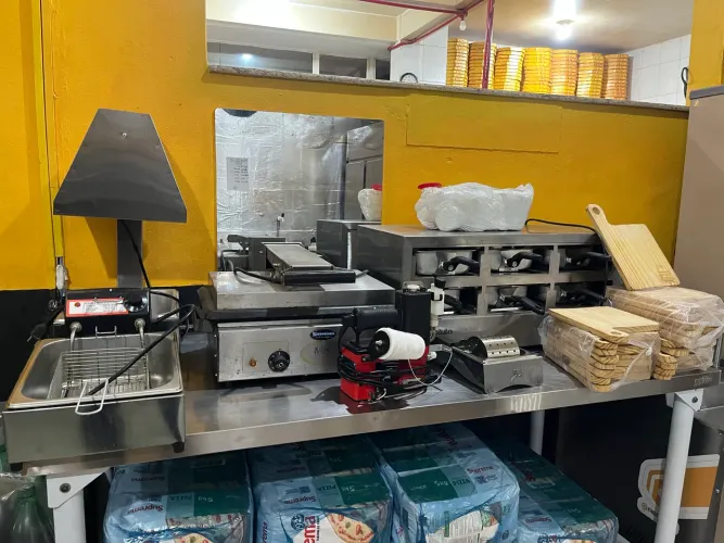 Kit de equipamentos para lanchonete