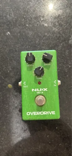 Pedal de Overdrive NUX OD-3 - Clássico e Versátil