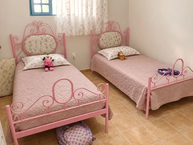 Linda Cama Solteirao de Metal _ Tenho Duas Iguais.