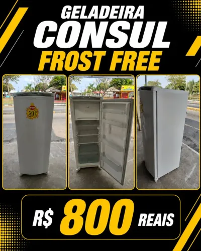 GELADEIRA CONSUL FROST FREE 