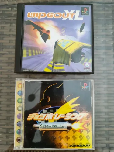 Wipeout XL e Choco Racing Playstation PS1 original