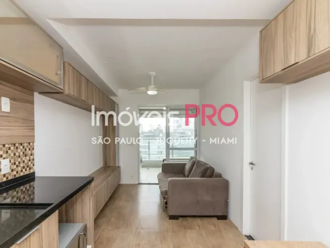 Apto moderno de 44m² com 1 dormitório e 1 vaga Condomínio Club no Campo Belo