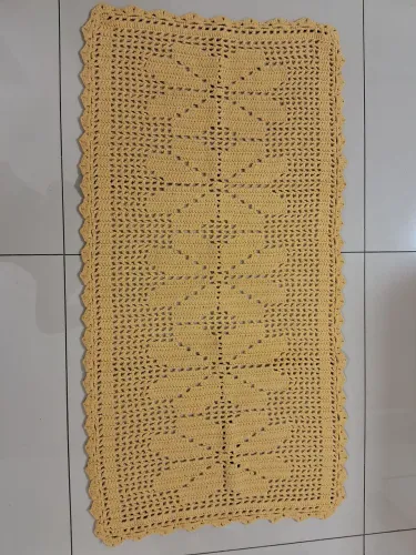 Tapetes de crochê 