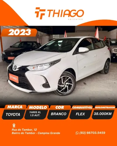 Toyota Yaris XL 1.5 Flex 16V 5P Aut. 2023