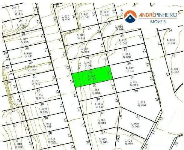 Lote com 360m² 12mX30m no Bairro Santa Branca em BH!