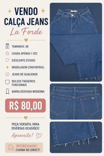 Calça jeans