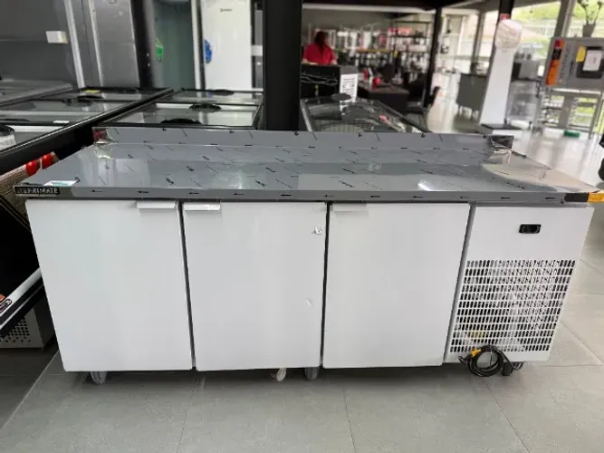 BSRAF-2000 BALCÃO DE SERVIÇO INOX 430 2000MM SEM CUBA AR FORÇADO - REFRIMATE