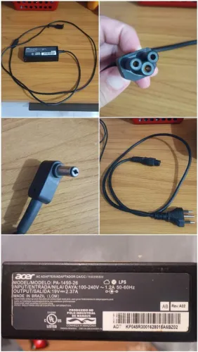 Carregador Fonte Original Acer 19V 2.37A 45W