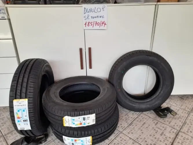 Pneus 185/70/14 Dunlop SP - Outras opções na descrição