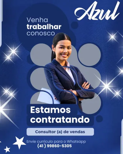 Vaga de emprego - vendas