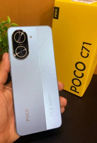 Poco C71 Câmera 32MP IA Fotos Nítidas Novo Lacrado Menor Preço
