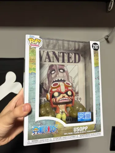 Funko Pop Poster Usopp One piece Wanted God Usopp