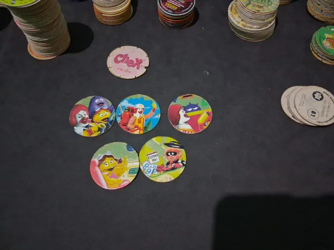 Lote de Tazos Mc Donalds 5/42