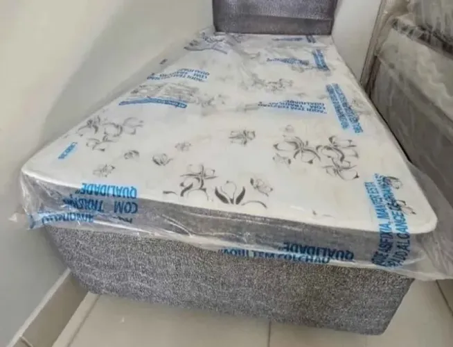 Oferta Imperdível: Cama Box de Solteiro Nova | Entrega Imediata | R$ 660,00