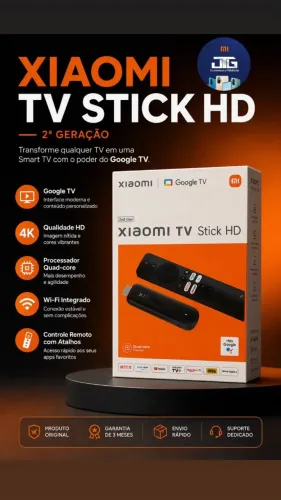 Xiaomi TV Stick HD - 2°Geração