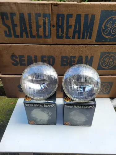 Farol sealed beam novo GE eletronic para opala chevette e derivados