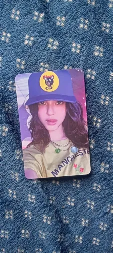 Photocard da danielle do newjeans do album de supernatural versão weverse
