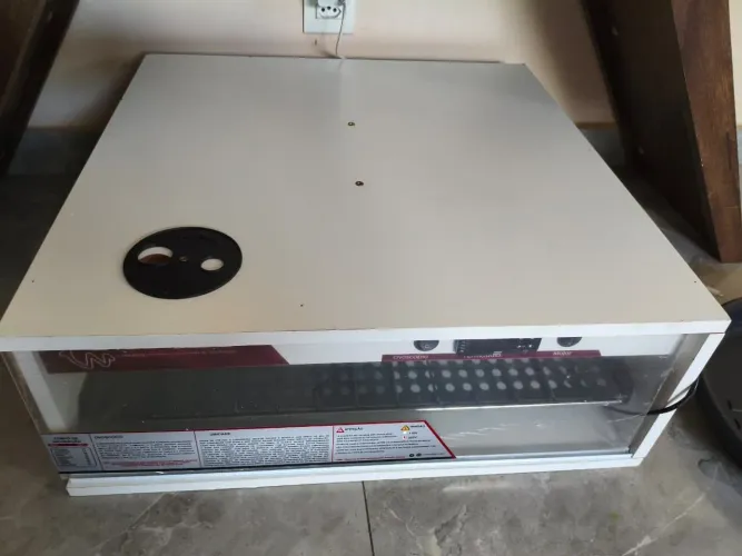 Chocadeira 120 ovos nova com garantia 