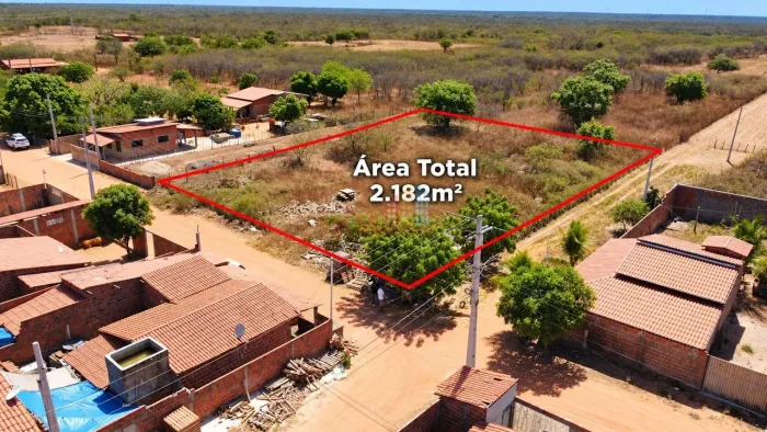 TERRENO Área de 2.182m² | Riacho Grande / Saída para Baraúna Mossoró/RN