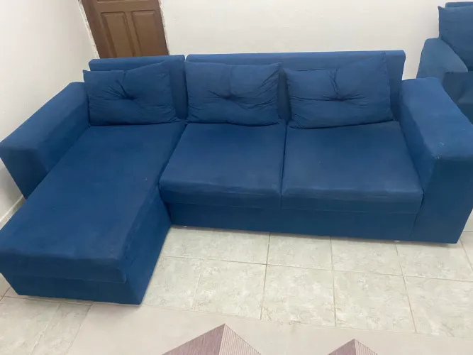 Sofá em formato de L