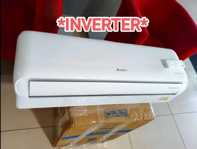 Ar Split Gree INVERTER 9000 BTUs + Nota + Garantia + Cartão 12x*!! 