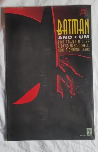Batman Ano 1 - capa mole e lombada canoa