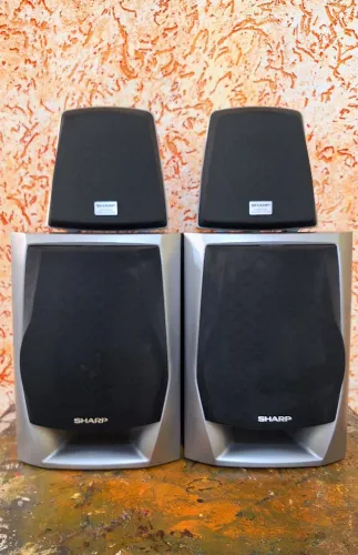 Caixas de Som SHARP ( par ) , pertence ao Mini System C622