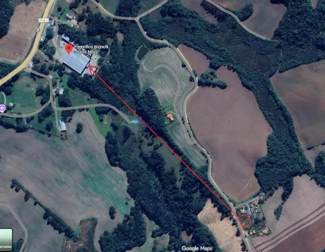 Terreno no Rodeio Santo Antônio - Balsa Nova