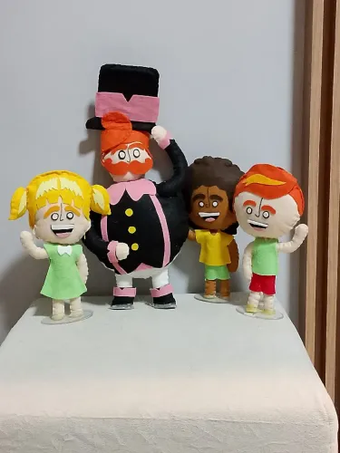 Bonecos em feltro Mundo Bita