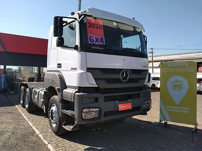 Mercedes-Benz Axor 3344/48 6X4 E5 2020/2020 Vamos Seminovos Regente Feijó