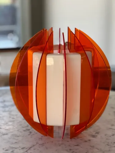 Lustre acrílico original Anos 70