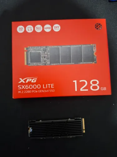 Ssd M.2 Nvme 128gb Xpg Sx6000 Lite + Discipador