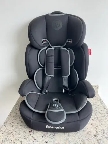 Cadeirinha Infantil para carro Safemax Fix 2.0 Isofix 9-36 Kg Cinza