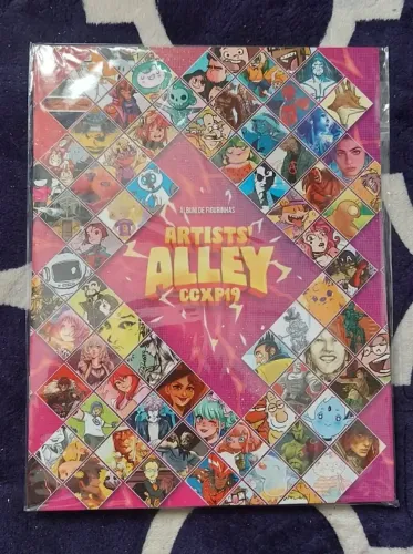 Álbum De Figurinhas Artists Alley Ccxp 2019 Ccxp19 Completo