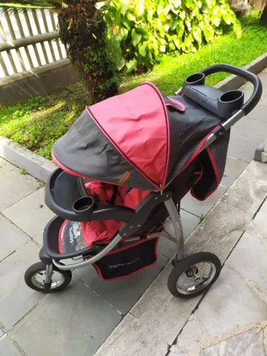 Carrinho Baby Happy Rodas de Bicicleta