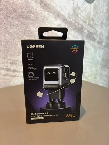 Carregador Ugreen 65w Nexode Porta Usb A/c + Cabo Tipoc